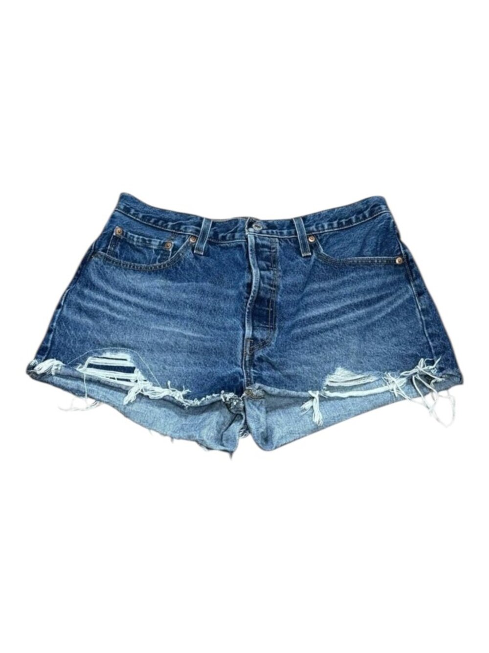Levi’s 501 Buttonfly Denim Cutoff Jean Shorts